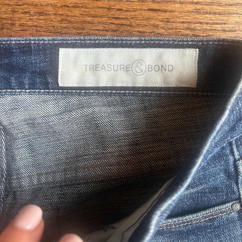 Distressed boyfriend jeans size 25 - Picture 3 of 6